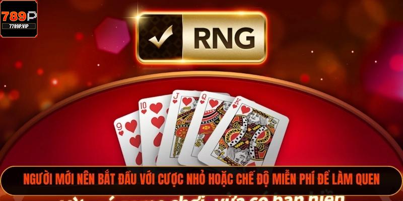 Người mới nên bắt đầu với cược nhỏ hoặc chế độ miễn phí để làm quen